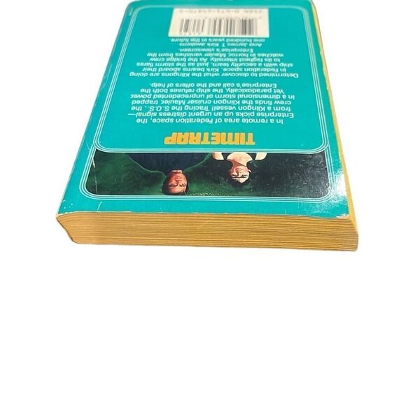 Star Trek Timetrap Book #40 Paperback by David Dvorkin Vintage - Picture 6 of 6